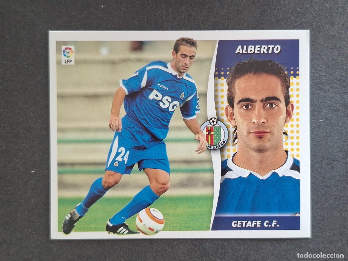Cartes &agrave; collectionner de Football: L6 ALBERTO GETAFE C. F. LIGA ESTE 2006 2007 06 07 NUNCA PEGADO SIN PEGAR