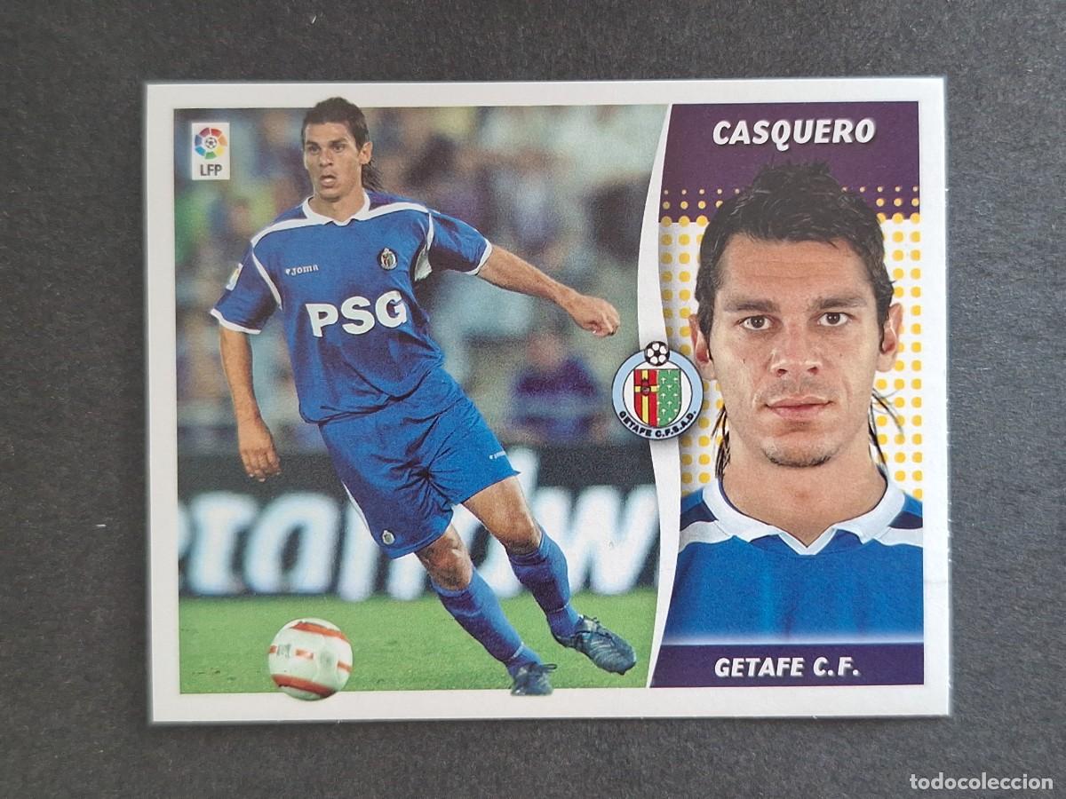Cartes &agrave; collectionner de Football: L6 CASQUERO GETAFE C. F. LIGA ESTE 2006 2007 06 07 NUNCA PEGADO SIN PEGAR