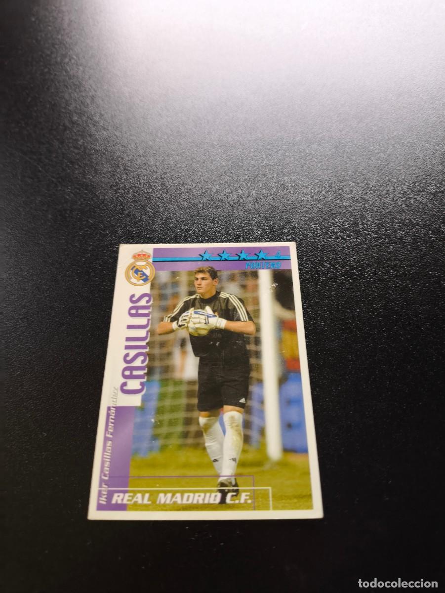 Figurine di Calcio: Casillas REAL MADRID FUTBOL MATCH TOTAL LIGA 2002 2003 02 03 NO PANINI ESTE ADRENALYN