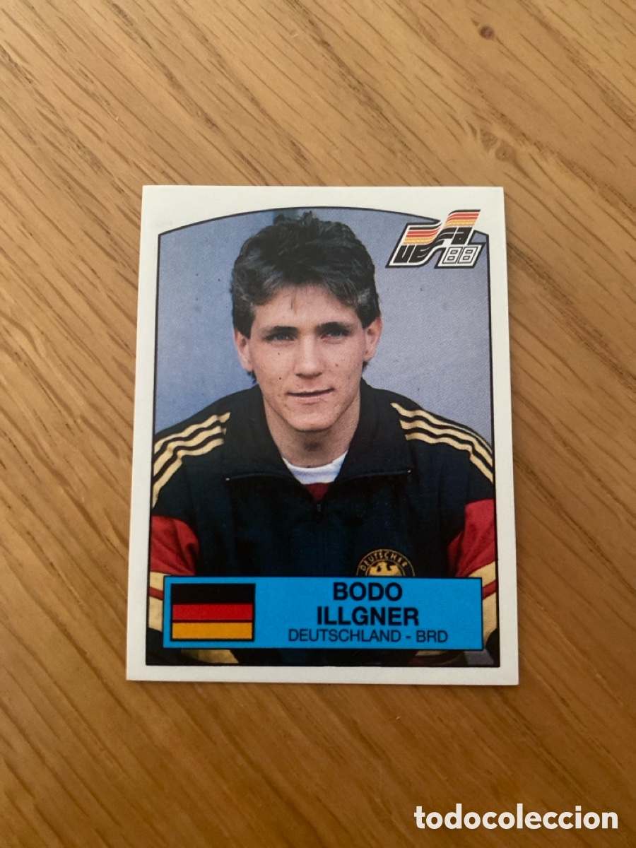 Figurine di Calcio: Cromo panini euro 88 Alemania n&uacute;mero 53 Illgner - Sticker album eurocup 1988 Germany