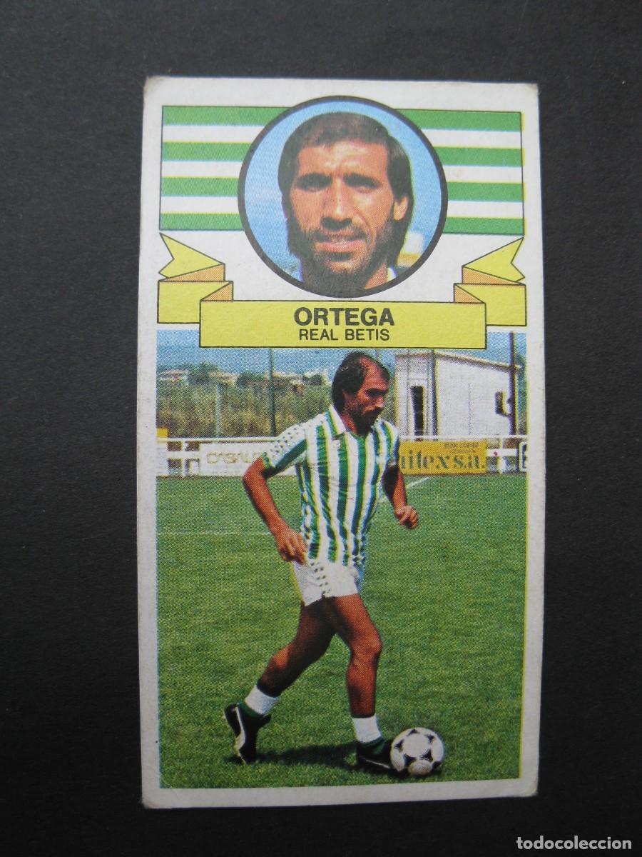 Figurine di Calcio: ORTEGA (R. BETIS) - COLOCA - CAMPEONATO DE LIGA 85/86 - EDICIONES ESTE.