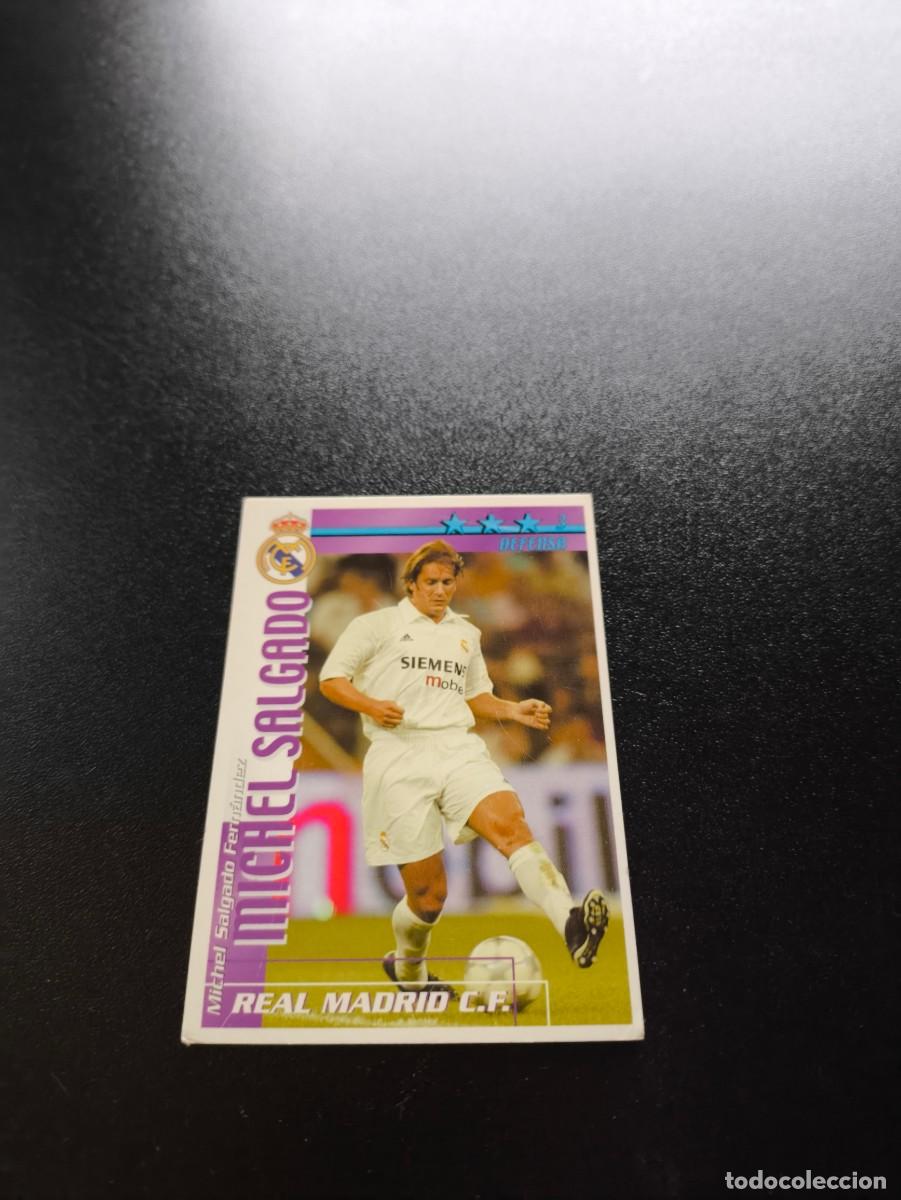Cromos de f&uacute;tbol: Michel Salgado REAL MADRID FUTBOL MATCH TOTAL LIGA 2002 2003 02 03 NO PANINI ESTE ADRENALYN