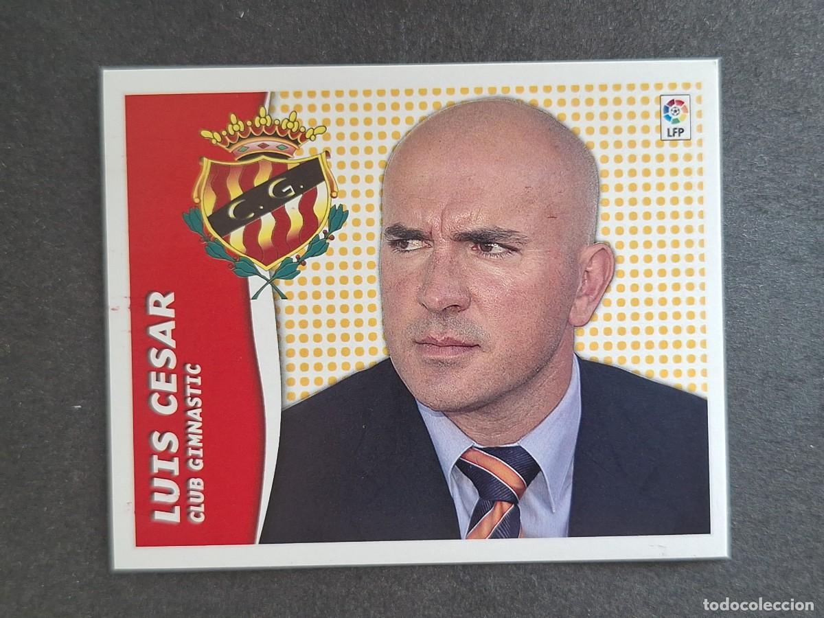 Cromos de f&uacute;tbol: L6 LUIS CESAR ENTRENADOR NASTIC DE TARRAGONA LIGA ESTE 2006 2007 06 07 NUNCA PEGADO SIN PEGAR