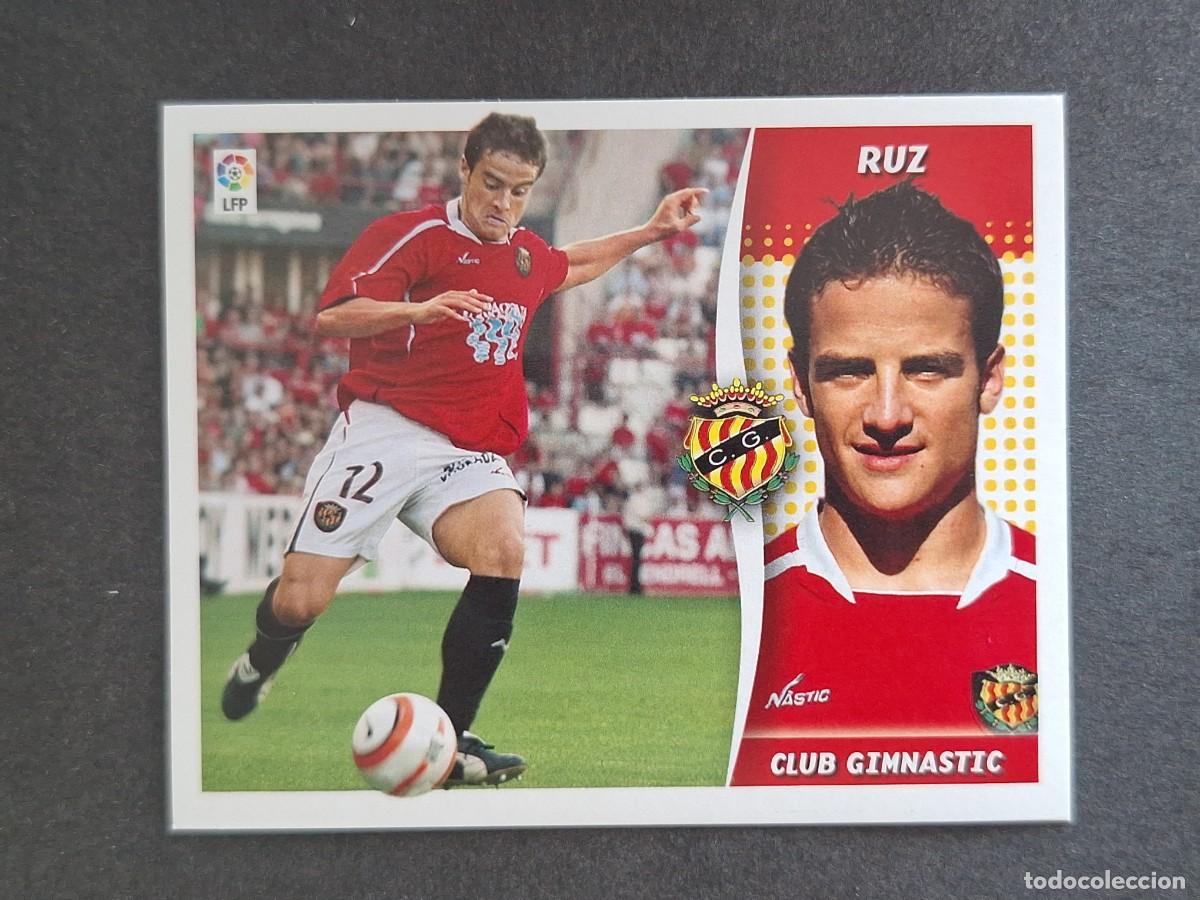Cromos de f&uacute;tbol: L6 RUZ NASTIC DE TARRAGONA LIGA ESTE 2006 2007 06 07 NUNCA PEGADO SIN PEGAR