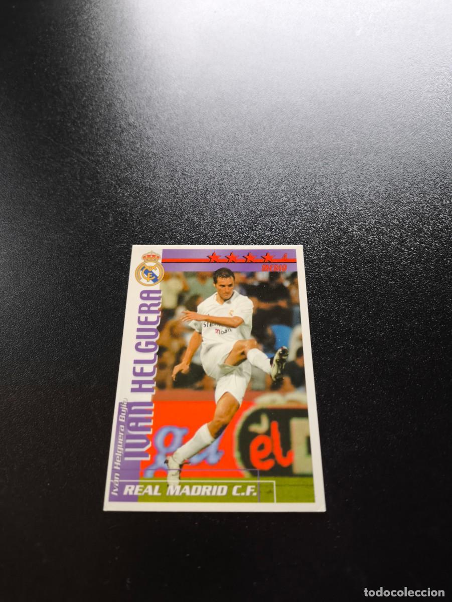 Cromos de f&uacute;tbol: Iv&aacute;n Helguera REAL MADRID FUTBOL MATCH TOTAL LIGA 2002 2003 02 03 NO PANINI ESTE ADRENALYN