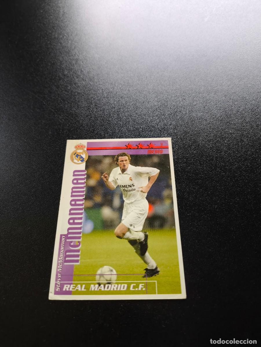 Cromos de f&uacute;tbol: McManaman REAL MADRID FUTBOL MATCH TOTAL LIGA 2002 2003 02 03 NO PANINI ESTE ADRENALYN