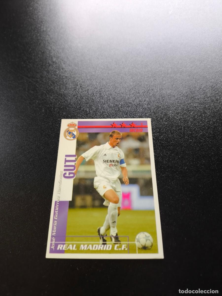 Cromos de f&uacute;tbol: Guti REAL MADRID FUTBOL MATCH TOTAL LIGA 2002 2003 02 03 NO PANINI ESTE ADRENALYN
