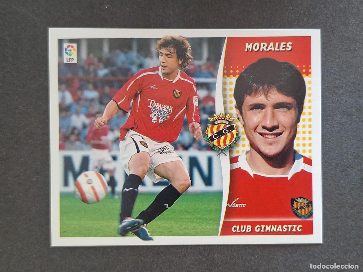 Cromos de f&uacute;tbol: L6 MORALES NASTIC DE TARRAGONA LIGA ESTE 2006 2007 06 07 NUNCA PEGADO SIN PEGAR