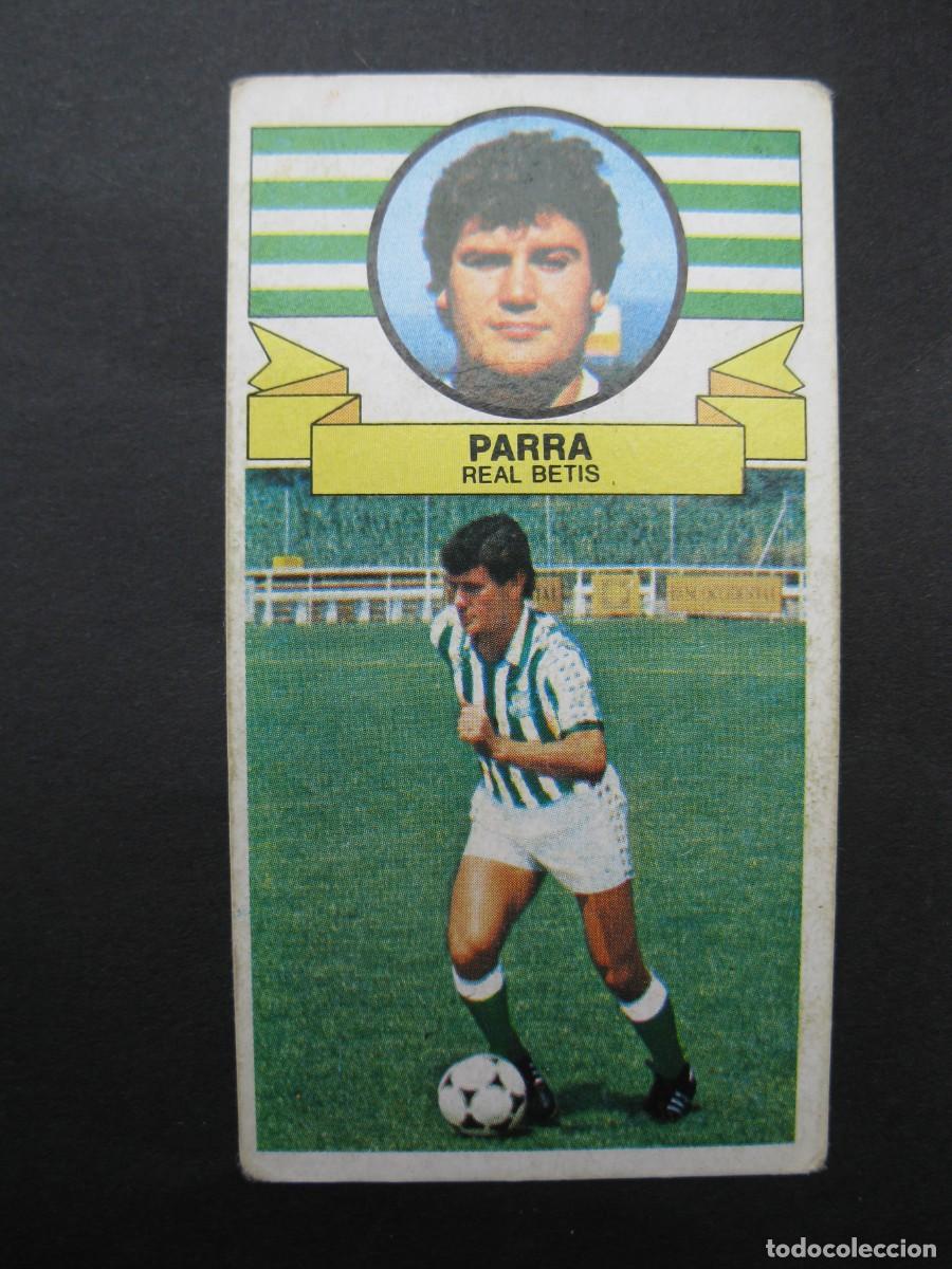 Cromos de f&uacute;tbol: PARRA (R. BETIS) - CAMPEONATO DE LIGA 85/86 - EDICIONES ESTE.