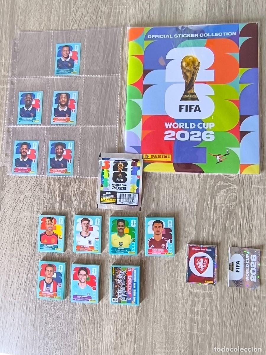 Cromos de f&uacute;tbol: Lote Francia - Pack Avanzado - Panini FIFA World Cup 2026 - 212 Cromos