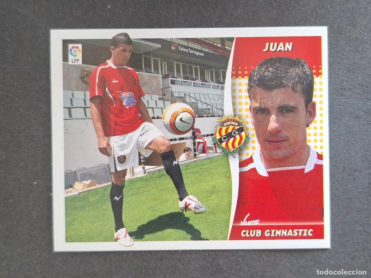 Cromos de f&uacute;tbol: L6 JUAN NASTIC DE TARRAGONA LIGA ESTE 2006 2007 06 07 NUNCA PEGADO SIN PEGAR