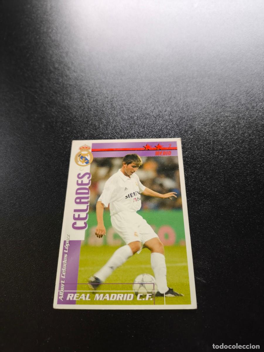 Cromos de f&uacute;tbol: Celades REAL MADRID FUTBOL MATCH TOTAL LIGA 2002 2003 02 03 NO PANINI ESTE ADRENALYN