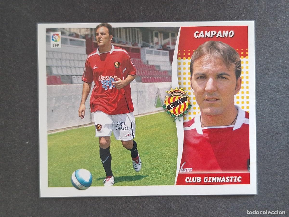 Cromos de f&uacute;tbol: L6 CAMPANO NASTIC DE TARRAGONA LIGA ESTE 2006 2007 06 07 NUNCA PEGADO SIN PEGAR