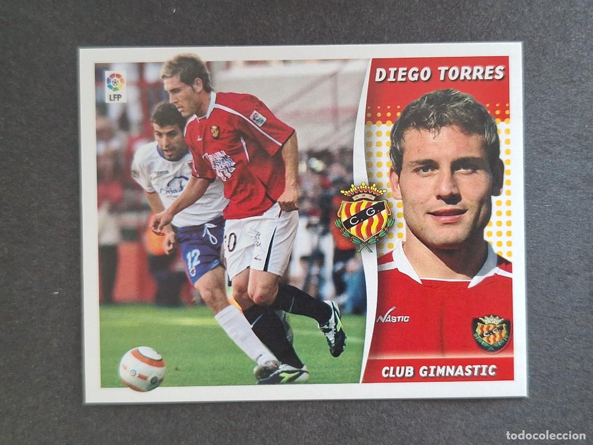 Cromos de f&uacute;tbol: L6 DIEGO TORRES NASTIC DE TARRAGONA LIGA ESTE 2006 2007 06 07 NUNCA PEGADO SIN PEGAR