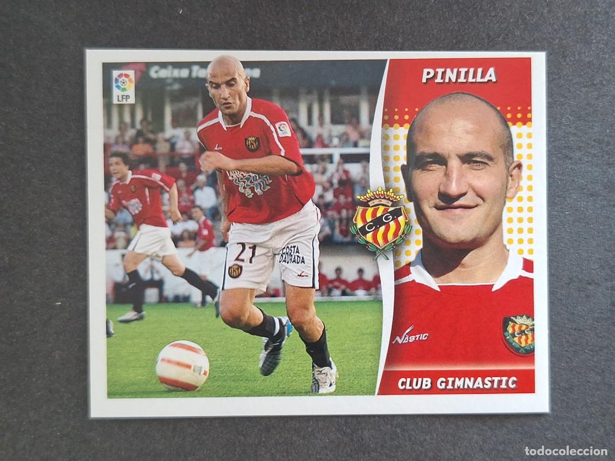 Cromos de f&uacute;tbol: L6 PINILLA NASTIC DE TARRAGONA LIGA ESTE 2006 2007 06 07 NUNCA PEGADO SIN PEGAR