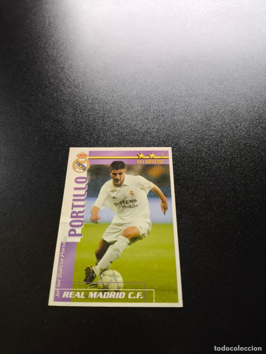 Cromos de f&uacute;tbol: Portillo REAL MADRID FUTBOL MATCH TOTAL LIGA 2002 2003 02 03 NO PANINI ESTE ADRENALYN