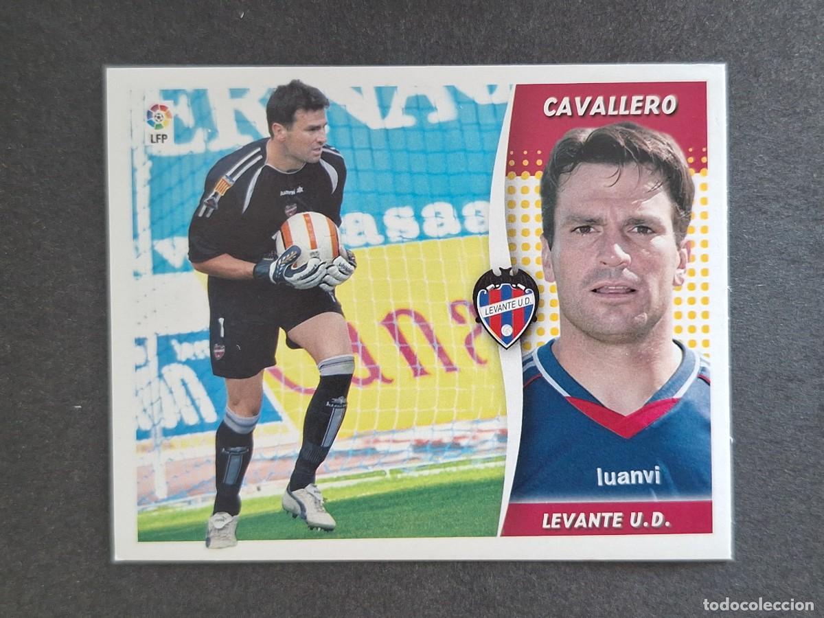 Cromos de f&uacute;tbol: L6 CAVALLERO LEVANTE U. D. LIGA ESTE 2006 2007 06 07 NUNCA PEGADO SIN PEGAR