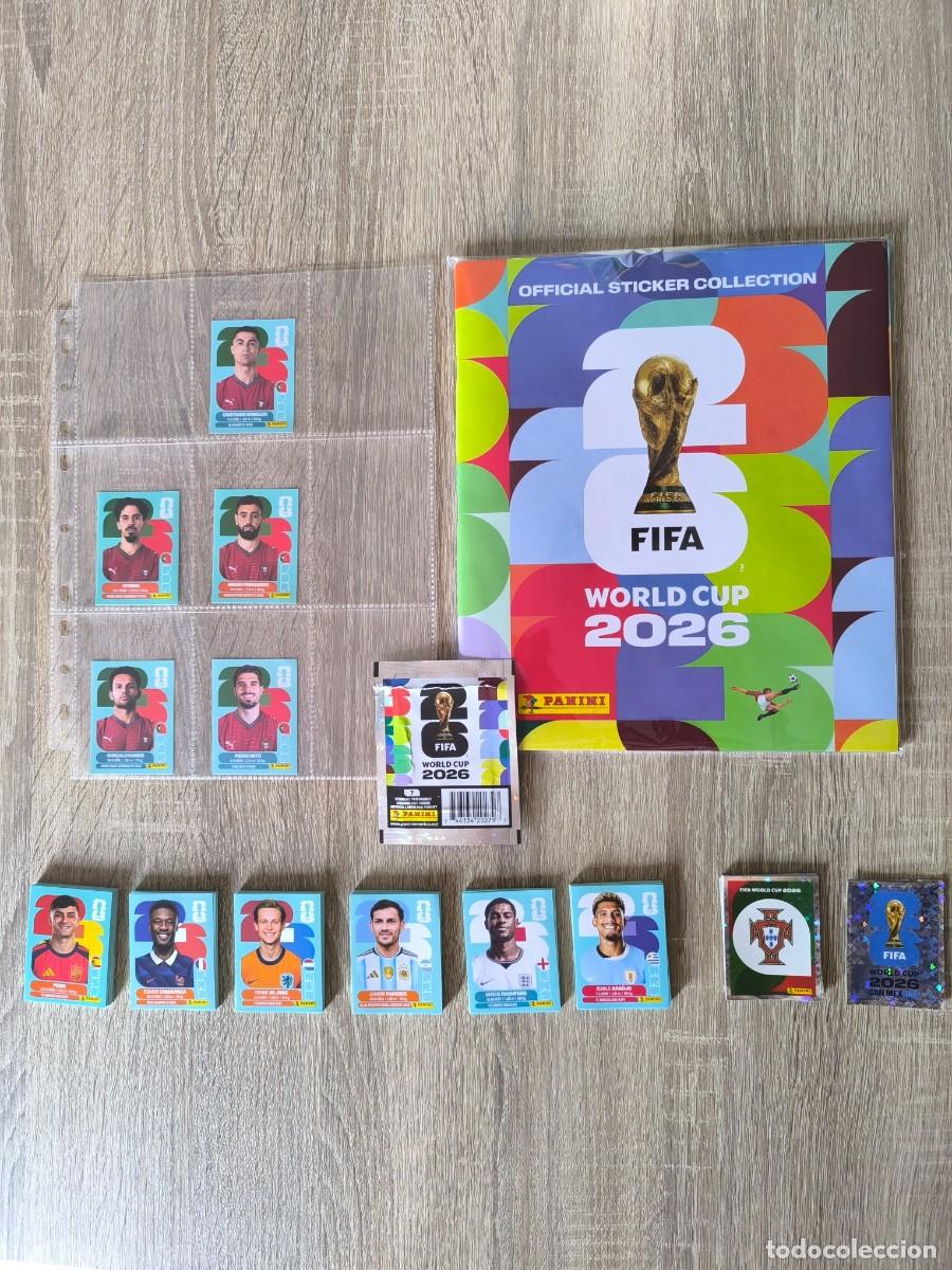 Cromos de f&uacute;tbol: ​Lote Portugal - Pack Avanzado - Panini FIFA World Cup 2026 - 212 Cromos