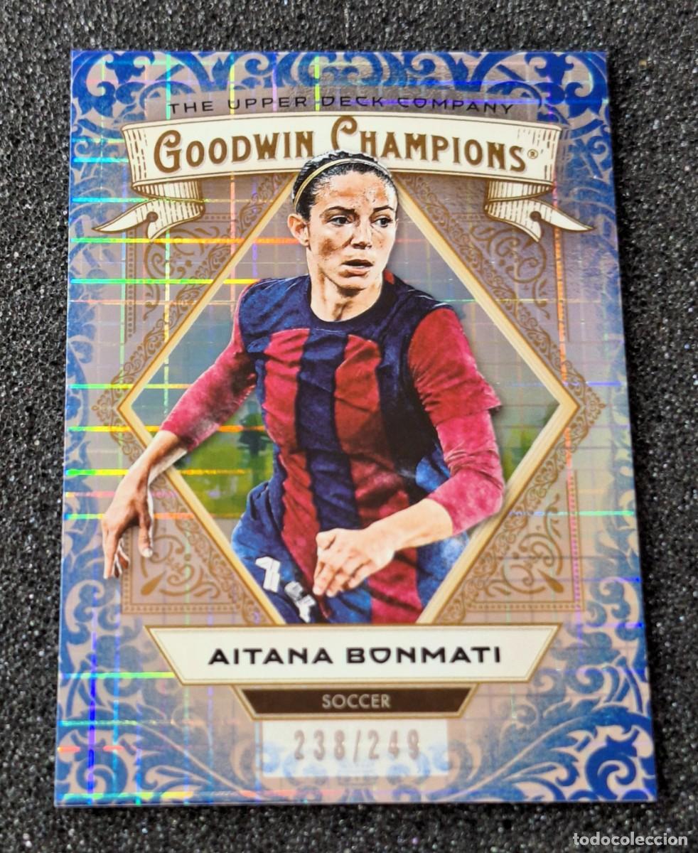 Cromos de f&uacute;tbol: Aitana Bonmati Barcelona Goodwin Champions Upper Deck 2025 238/249 Blue Checkers #27