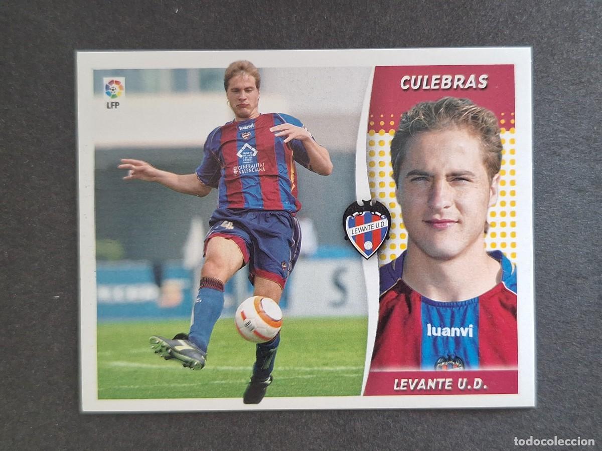 Cromos de f&uacute;tbol: L6 CULEBRAS LEVANTE U. D. LIGA ESTE 2006 2007 06 07 NUNCA PEGADO SIN PEGAR