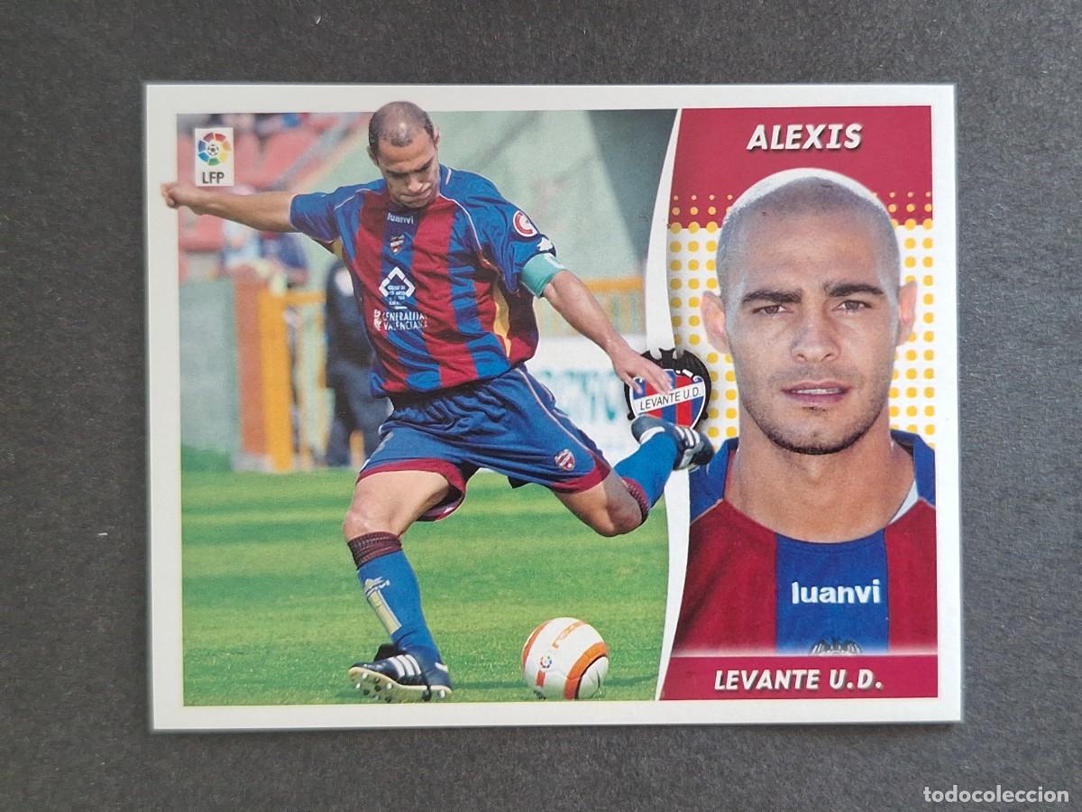 Cromos de f&uacute;tbol: L6 ALEXIS LEVANTE U. D. LIGA ESTE 2006 2007 06 07 NUNCA PEGADO SIN PEGAR