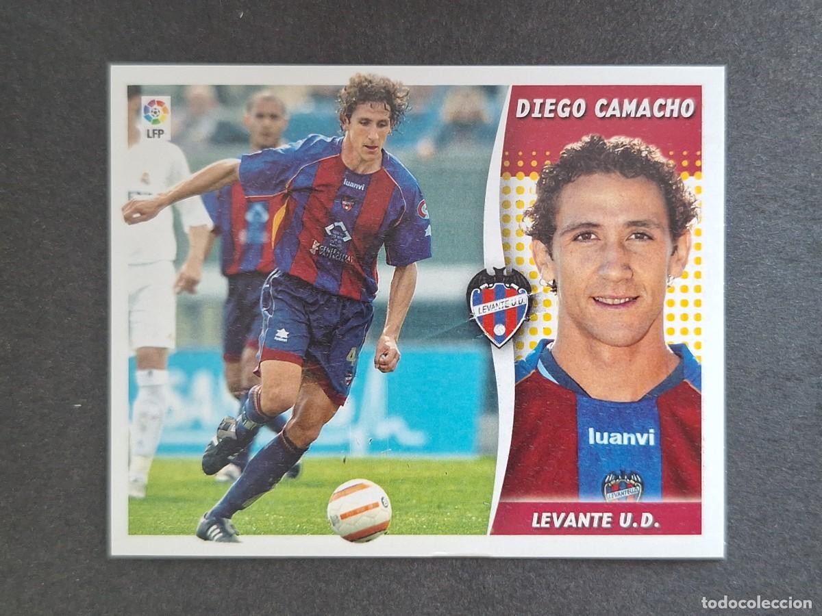 Cromos de f&uacute;tbol: L6 DIEGO CAMACHO LEVANTE U. D. LIGA ESTE 2006 2007 06 07 NUNCA PEGADO SIN PEGAR