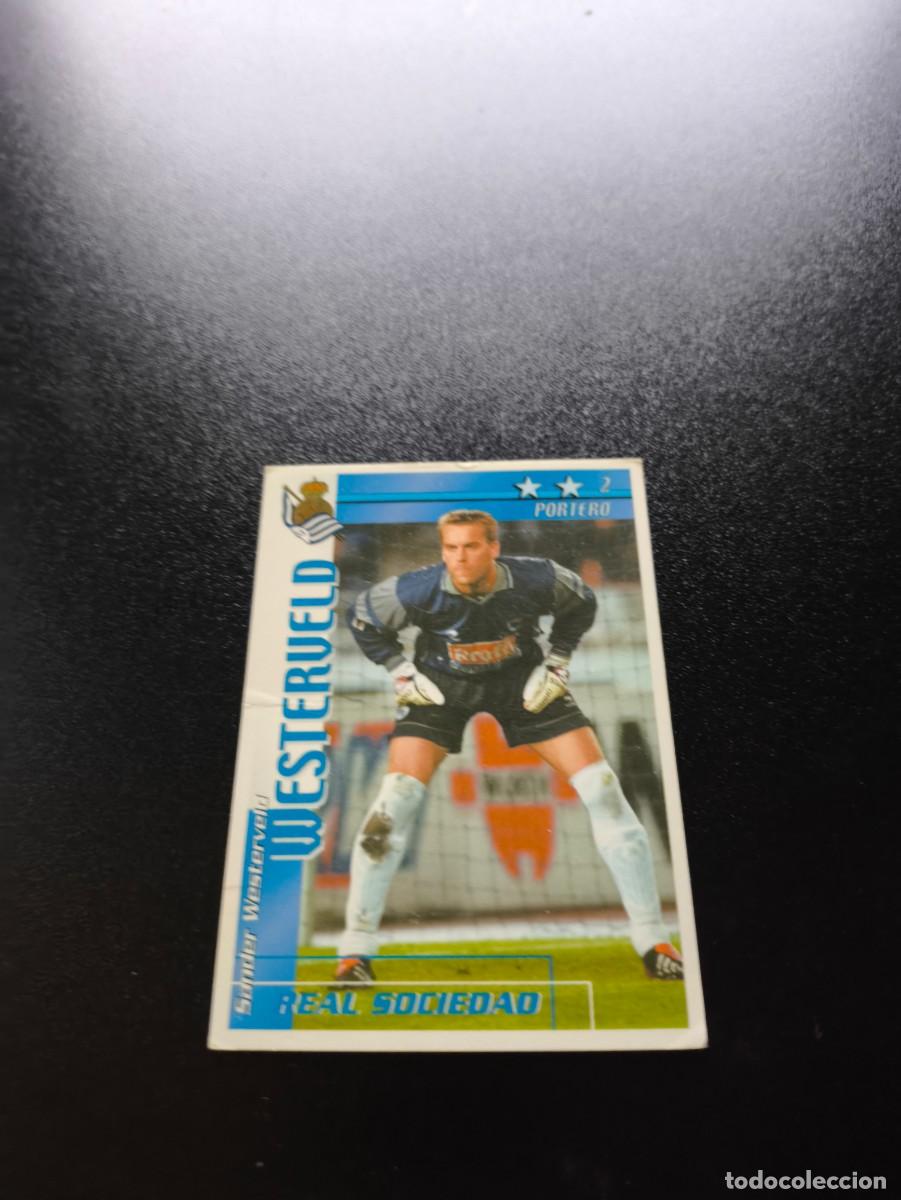 Cromos de f&uacute;tbol: Westerveld REAL SOCIEDAD FUTBOL MATCH TOTAL LIGA 2002 2003 02 03 NO PANINI ESTE ADRENALYN
