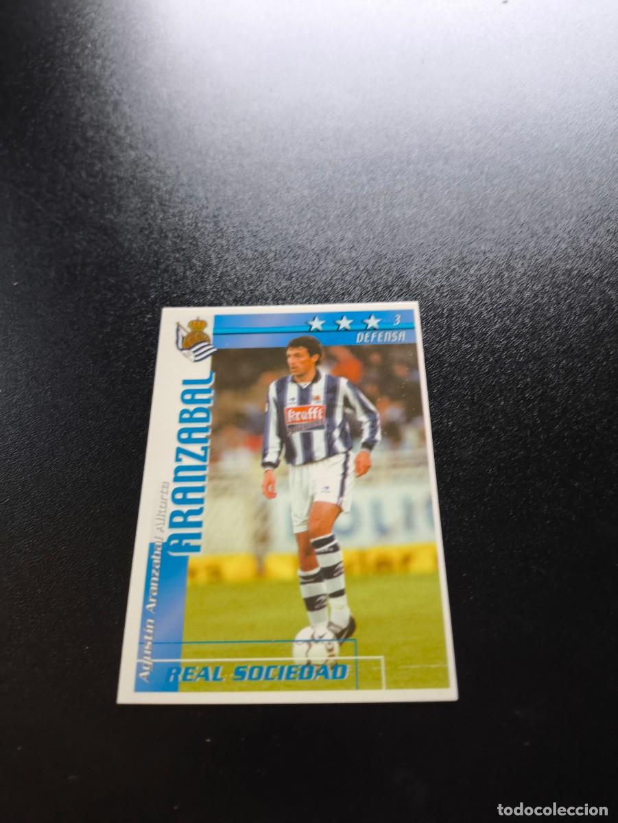 Cromos de f&uacute;tbol: Aranzabal REAL SOCIEDAD FUTBOL MATCH TOTAL LIGA 2002 2003 02 03 NO PANINI ESTE ADRENALYN