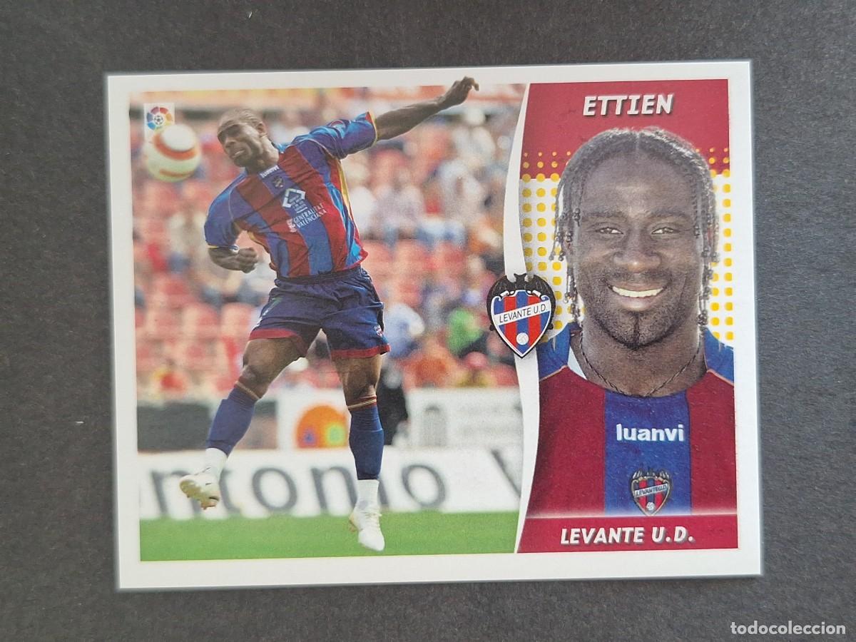 Cromos de f&uacute;tbol: L6 ETTIEN LEVANTE U. D. LIGA ESTE 2006 2007 06 07 NUNCA PEGADO SIN PEGAR