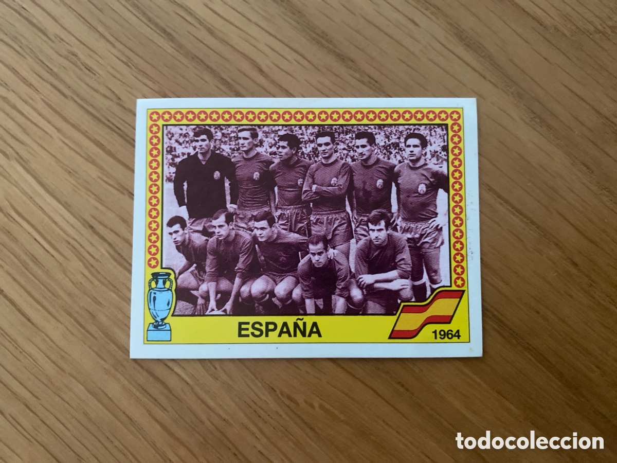 Cromos de f&uacute;tbol: Cromo panini euro 88 Alemania n&uacute;mero 7 Espa&ntilde;a Spain - Sticker album eurocup 1988 Germany