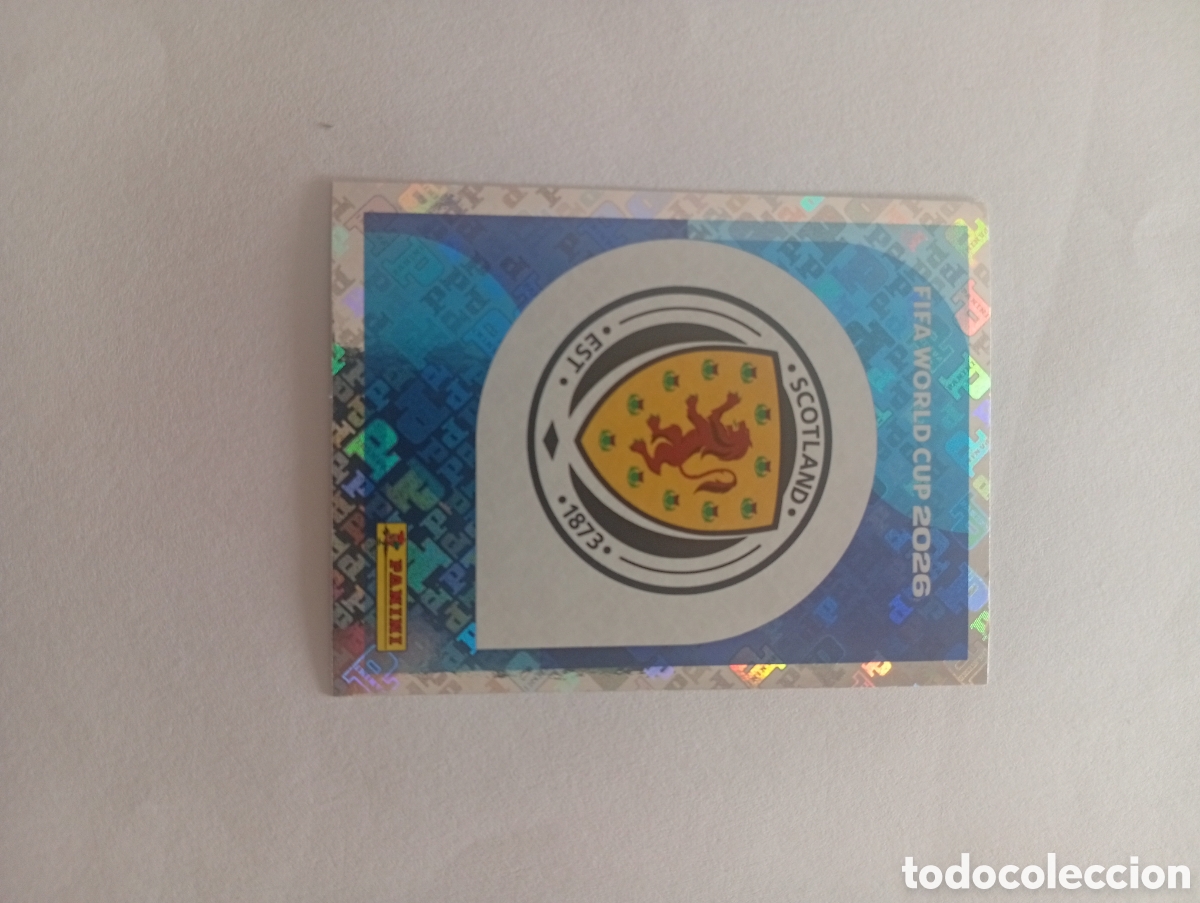 Cromos de f&uacute;tbol: SCO 1 World Cup 26 Panini