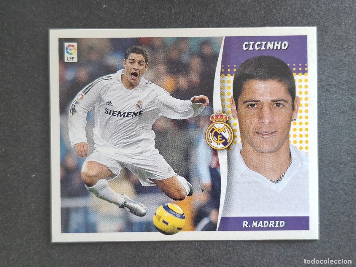 Figurine di Calcio: L6 CICINHO REAL MADRID LIGA ESTE 2006 2007 06 07 NUNCA PEGADO SIN PEGAR