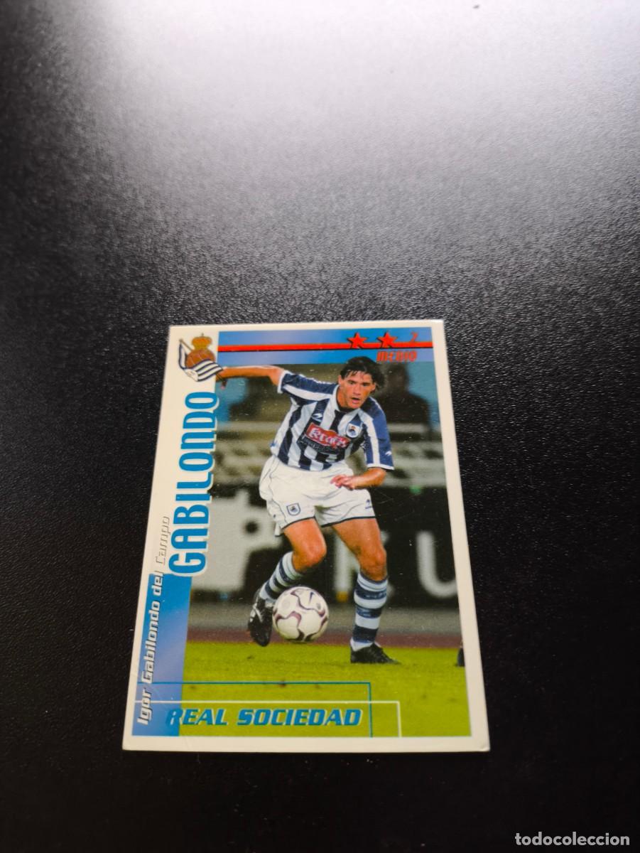 Figurine di Calcio: Gabilondo REAL SOCIEDAD FUTBOL MATCH TOTAL LIGA 2002 2003 02 03 NO PANINI ESTE ADRENALYN