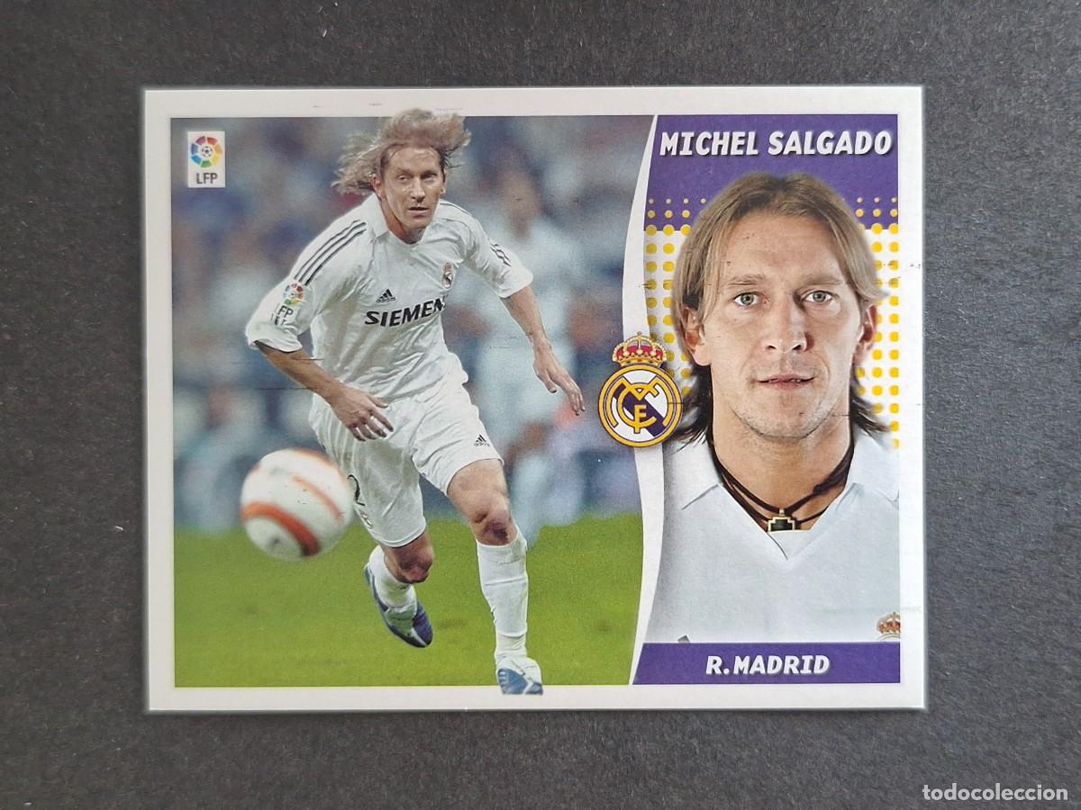 Figurine di Calcio: L6 MICHEL SALGADO REAL MADRID LIGA ESTE 2006 2007 06 07 NUNCA PEGADO SIN PEGAR