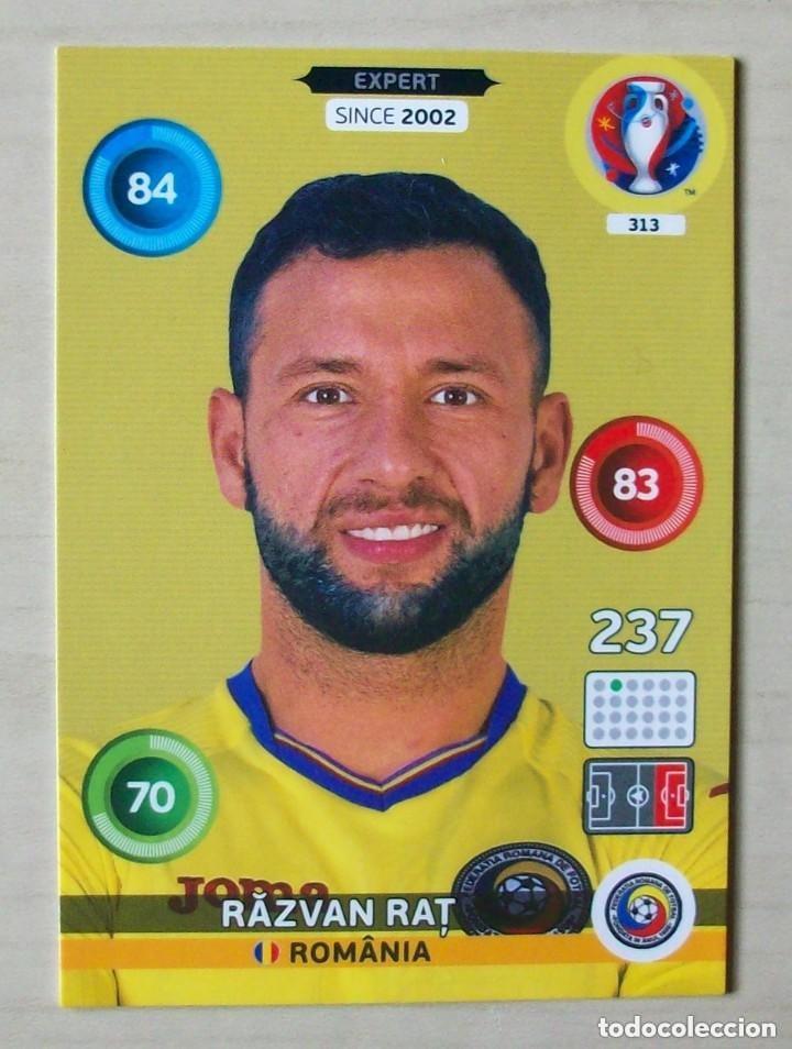 Figurine di Calcio: 313 RAZVAN RAT RUMANIA FICHAS ALBUM ADRENALYN XL EUROCOPA FRANCIA 2016