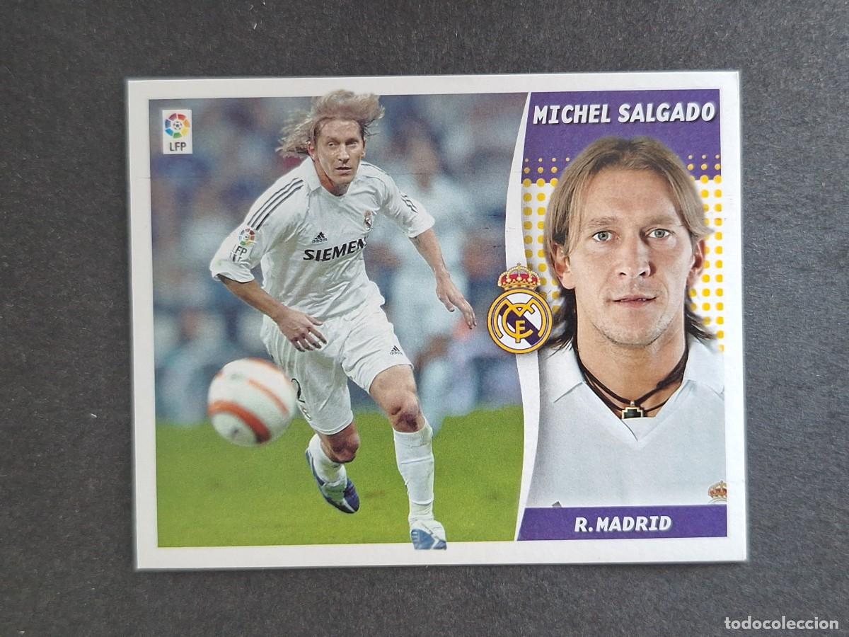 Figurine di Calcio: L6 MICHEL SALGADO REAL MADRID LIGA ESTE 2006 2007 06 07 NUNCA PEGADO SIN PEGAR