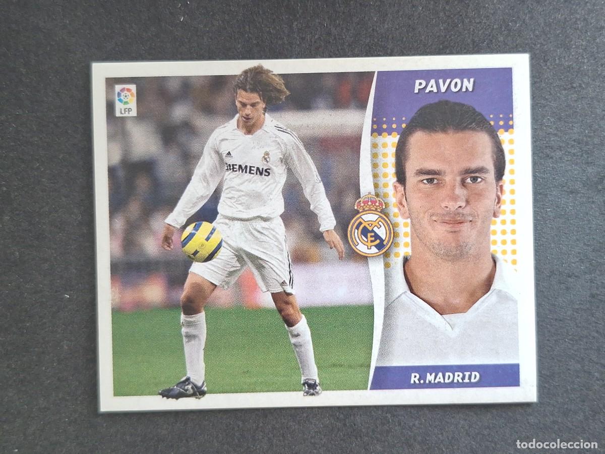 Figurine di Calcio: L6 PAVON REAL MADRID LIGA ESTE 2006 2007 06 07 NUNCA PEGADO SIN PEGAR
