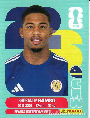 Figurine di Calcio: CROMO PANINI MUNDIAL WORLD CUP 2026 - CUW8 CUW 8 - SAMBO - CURA&Ccedil;AO
