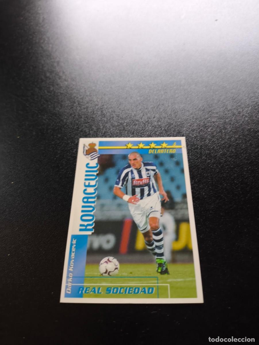 Cromos de f&uacute;tbol: Kovacevic REAL SOCIEDAD FUTBOL MATCH TOTAL LIGA 2002 2003 02 03 NO PANINI ESTE ADRENALYN