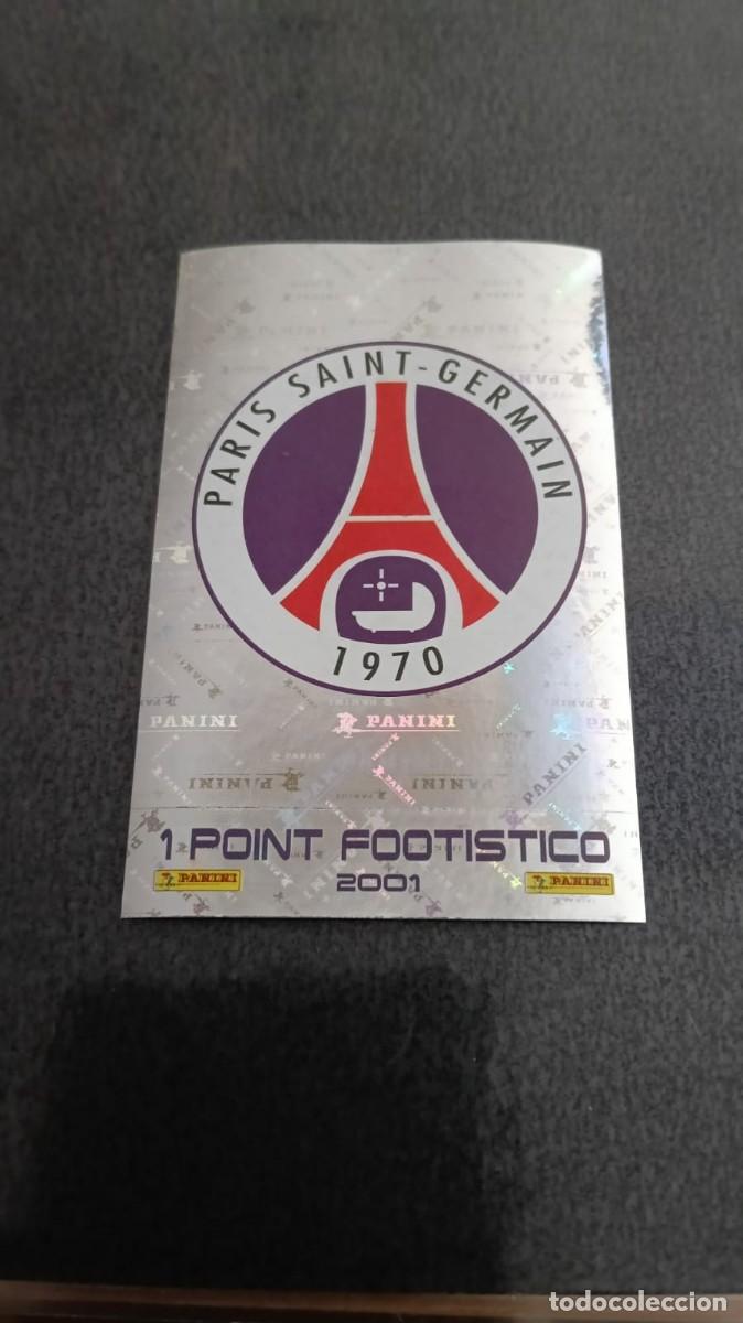 Cromos de f&uacute;tbol: Panini Ligue 1 Foot 2001 Escudo Paris Saint Germain 210