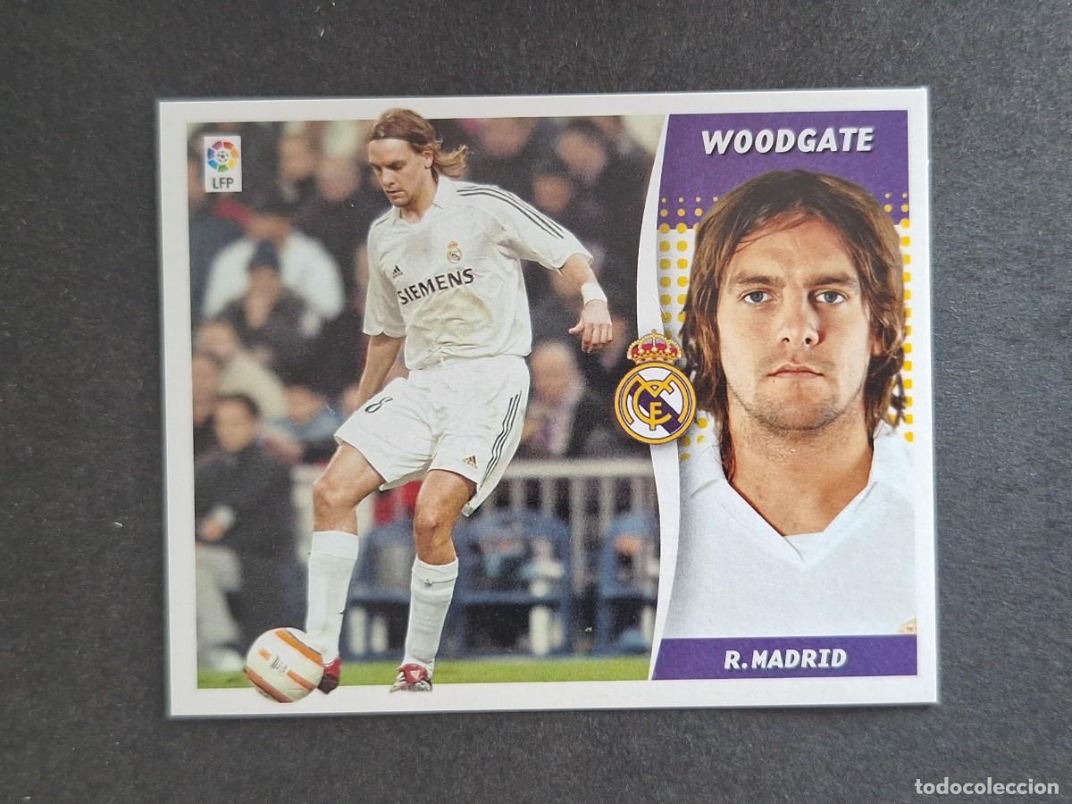 Cromos de f&uacute;tbol: L6 WOODGATE REAL MADRID LIGA ESTE 2006 2007 06 07 NUNCA PEGADO SIN PEGAR