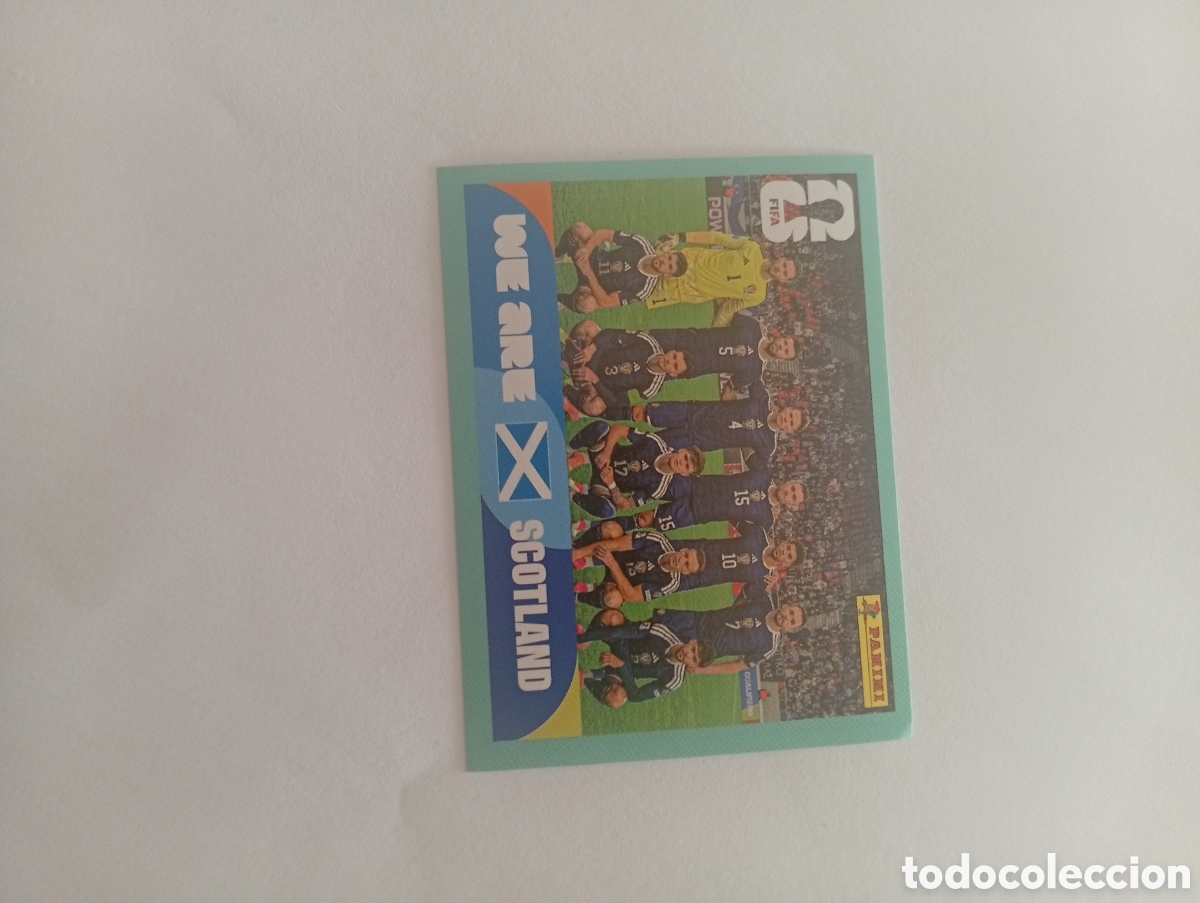 Cromos de f&uacute;tbol: SCO 13 World Cup 26 Panini
