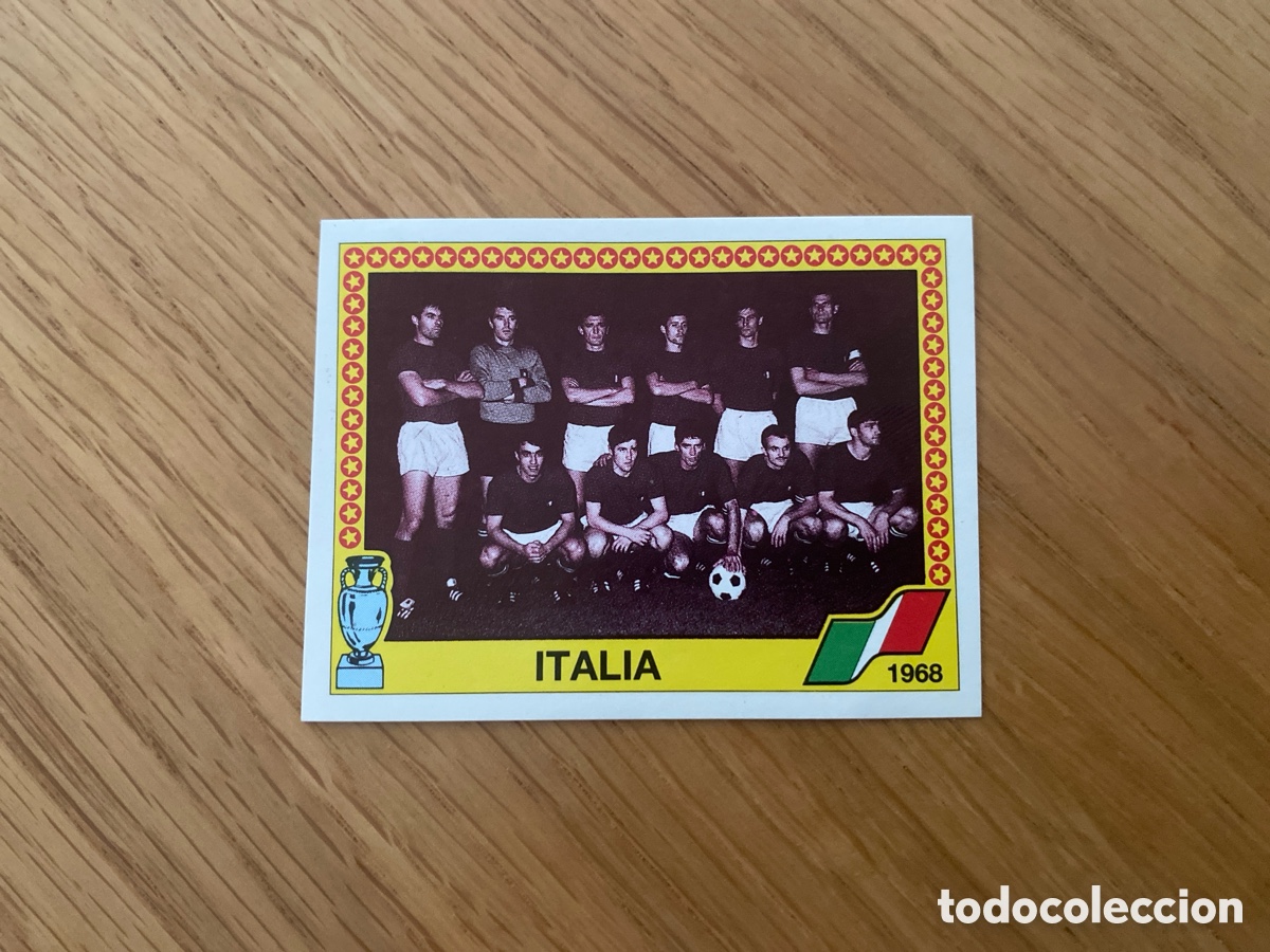 Cromos de f&uacute;tbol: Cromo panini euro 88 Alemania n&uacute;mero 9 Italia - Sticker album eurocup 1988 Germany