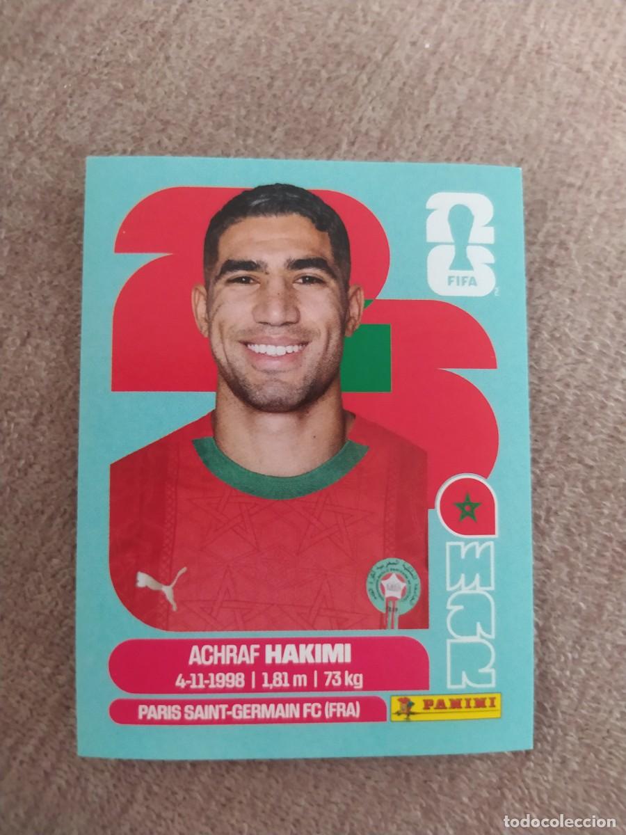Cromos de f&uacute;tbol: MAR 04 Achraf HAKIMI 4 Marruecos Mundial 2026 Panini
