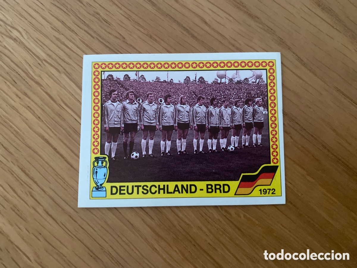 Cromos de f&uacute;tbol: Cromo panini euro 88 Alemania n&uacute;mero 11 Deutschland - Sticker album eurocup 1988 Germany