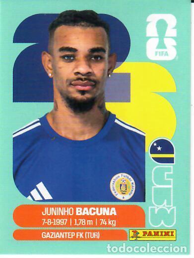 Cromos de f&uacute;tbol: CROMO PANINI MUNDIAL WORLD CUP 2026 - CUW11 CUW 11 - BACUNA - CURA&Ccedil;AO