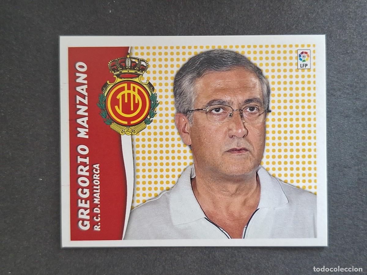 Cromos de f&uacute;tbol: L6 GREGORIO MANZANO ENTRENADOR R. C. D. MALLORCA LIGA ESTE 2006 2007 06 07 NUNCA PEGADO SIN PEGAR