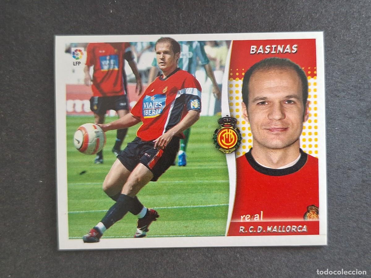 Football Stickers: L6 BASINAS R. C. D. MALLORCA LIGA ESTE 2006 2007 06 07 NUNCA PEGADO SIN PEGAR
