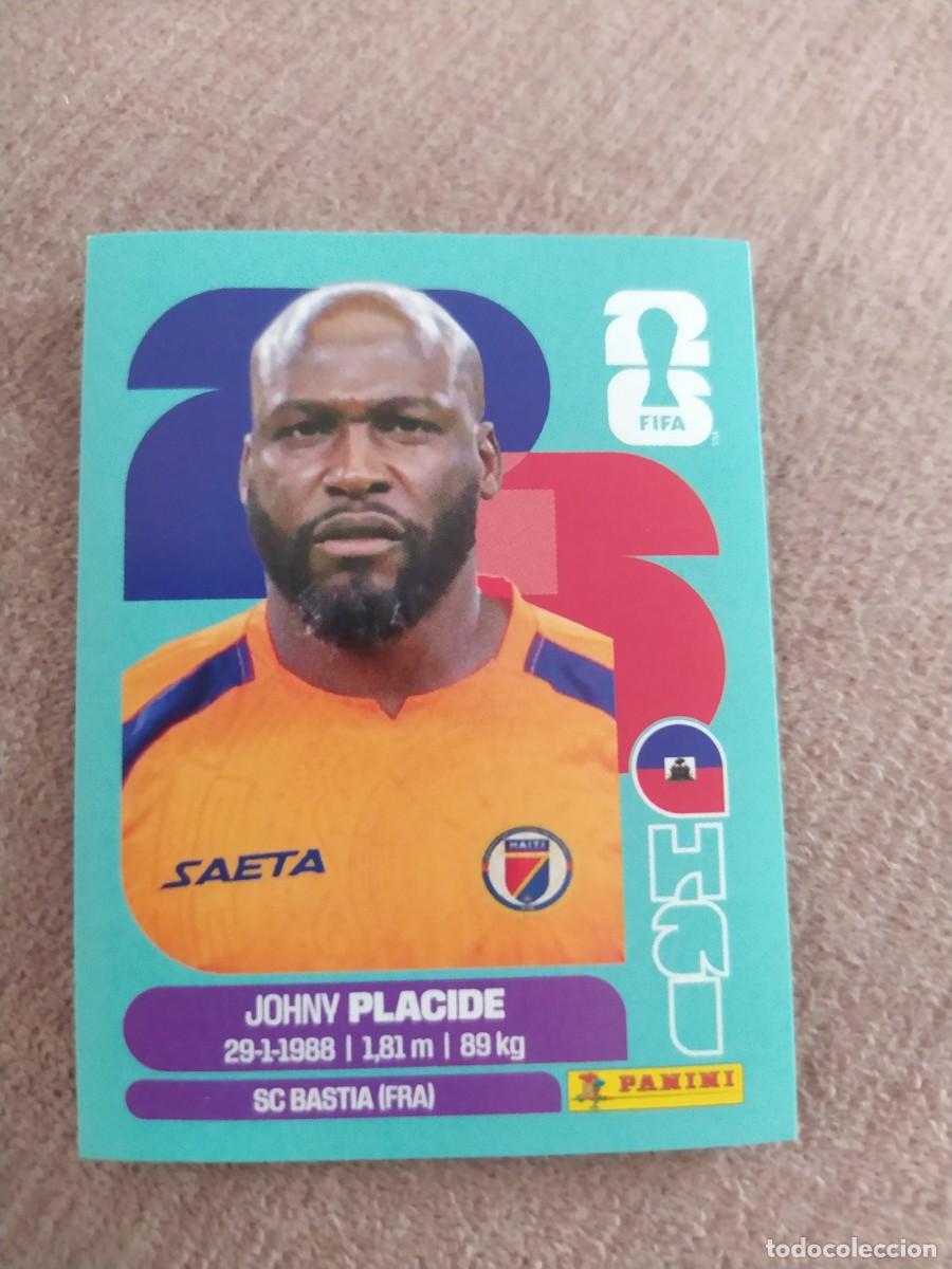 Cromos de f&uacute;tbol: HAI 02 Johny PLACIDE 2 Hait&iacute; Mundial 2026 Panini