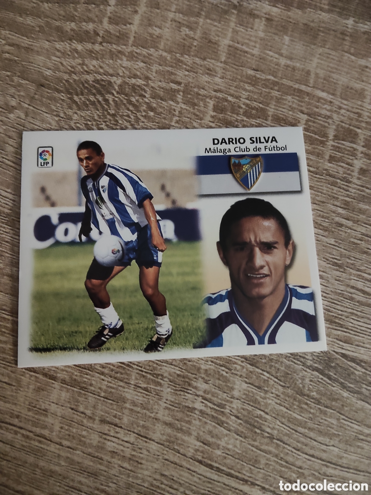 Cromos de f&uacute;tbol: Dar&iacute;o Silva fichaje 2 bis M&aacute;laga liga 1999 2000 99 00 ediciones este nuevo